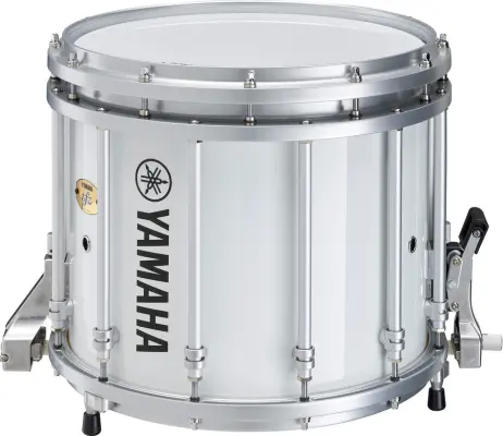 Yamaha - 14 Marching Snare Drum - White