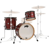 Pacific Drums - Kit de fûts Concept Maple 3 pièces (18, 12, 14") - Teinte Oxblood