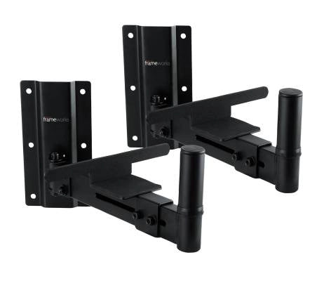 Supports d'enceintes muraux réglables Gator - Frameworks - Paire
