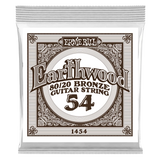 Corde simple pour guitare acoustique Ernie Ball Earthwood 80/20 Bronze - .054