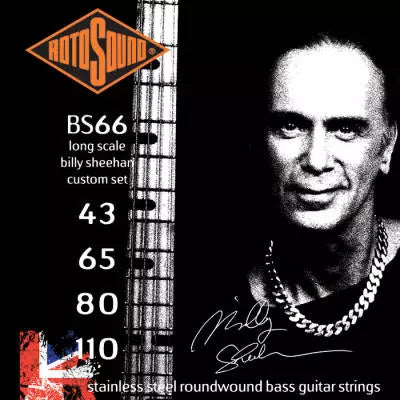 Roto Sound - Jeu de cordes Billy Sheehan Swing Bass 43-110