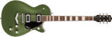Guitares Gretsch - G5220 Electromatic Jet BT Single-Cut avec queue en V et touche en laurier - Olive métallisé