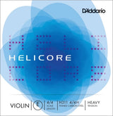 D'Addario Orchestral - H311 4/4H - Helicore Corde de Mi simple pour violon, diapason 4/4, forte tension