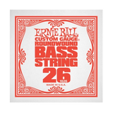 Corde simple pour basse électrique Ernie Ball .026 nickelée