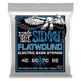 Ernie Ball - Cordes pour basse Extra Slinky Flatwound 40-95