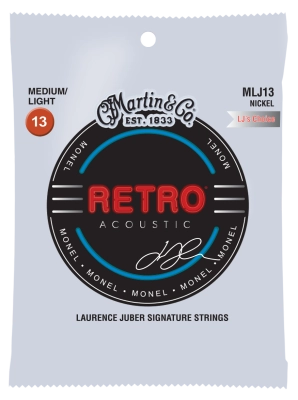 Martin - MLJ13 Retro Laurence Juber Signature Cordes acoustiques - Medium/Light 13-56