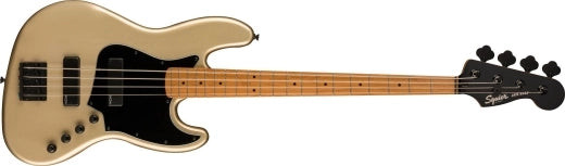 Squier - Basse jazz active contemporaine HH, touche en érable torréfié - Shoreline Gold
