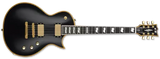 ESP Guitars - Guitare électrique E-II Eclipse DB avec étui rigide - Noir vintage