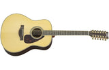 Yamaha - Guitare acoustique/électrique 12 cordes en épicéa/palissandre LL16-12 ARE avec housse rigide