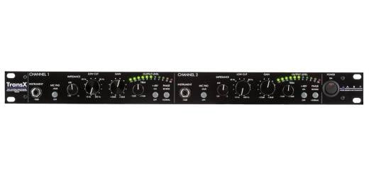 ART Pro Audio - TransX 2 Channel Mic Preamp w/Jensen Transformers