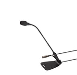 Shure - CVG12D Centraverse Microphone à condensateur cardioïde à col de cygne avec base de bureau intégrée