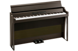 Piano numérique Korg G1 Air avec haut-parleurs et support - Marron