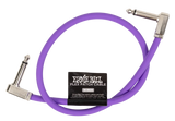 Câble de brassage flexible Ernie Ball - 18 pouces - Violet