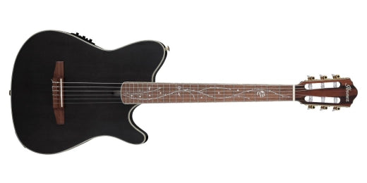 Ibanez - Guitare en nylon Signature Tim Henson - Transparent Black Flat