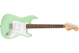 Squier - Stratocaster FSR Affinity Series, touche en laurier, pickguard blanc - Surf Green