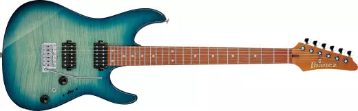 Ibanez - AZ Standard 6-String Electric Guitar - Transparent Turquoise Burst