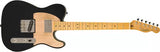 Squier - FSR Classic Vibe 60s Custom Telecaster SH Wide Range avec pickguard anodisé or - Noir