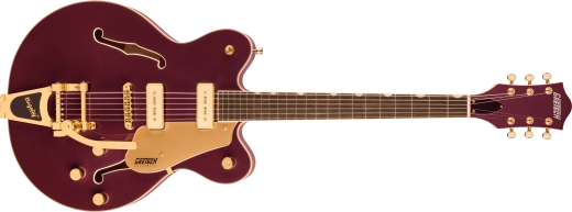 Guitares Gretsch - Electromatic Pristine LTD Center Block Double-Cut avec Bigsby, touche en laurier - Cerise foncée métallisée