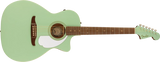 Fender - Guitare électro-acoustique Newporter Player, touche en noyer - Vert surf