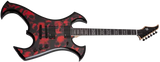 Schecter - Wylde Audio Berzerker Electric Guitar - Blood Skull
