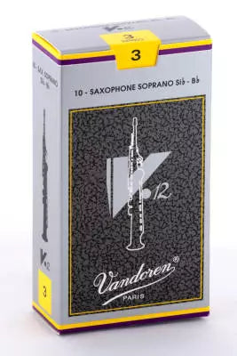Anches de saxophone soprano Vandoren - V12 (10/boîte) - 3