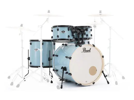 Pearl - Limited Edition Export EXX 5-Piece Shell Pack (22,10,12,16,SD) - Daphne Blue