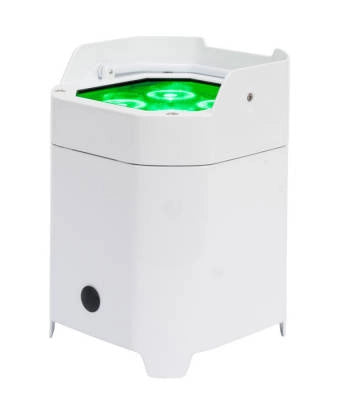 American DJ - Element HEXIP - Battery Powered Indoor/Outdoor LED Par w/WiFLY EXR Wireless DMX - White