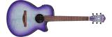 Ibanez - AEG70 Acoustic/Electric Guitar - Purple Iris Burst High Gloss