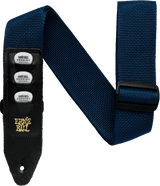Sangle porte-médiators Ernie Ball - 2 médiators - Bleu marine