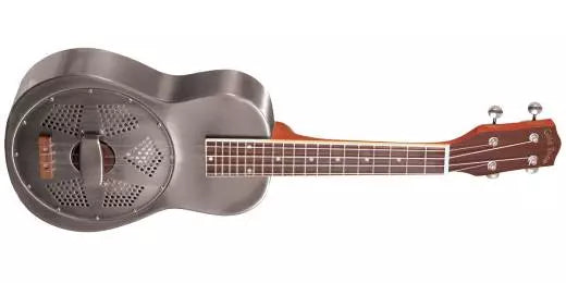 Gold Tone - ResoUke Concert-Scale Resonator Ukulele - Brushed Metal