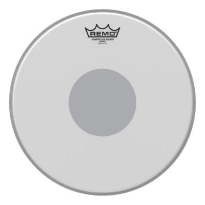 Peau de tambour Remo - Controlled Sound Coated Black Dot, Bottom Black Dot - 13