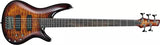 Ibanez - Basse électrique 5 cordes SR Standard - Dragon Eye Burst