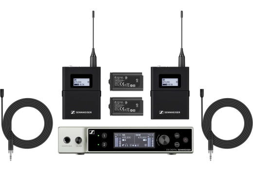 Sennheiser - EW-DX MKE 2 SET Evolution Wireless Digital Lavalier Set