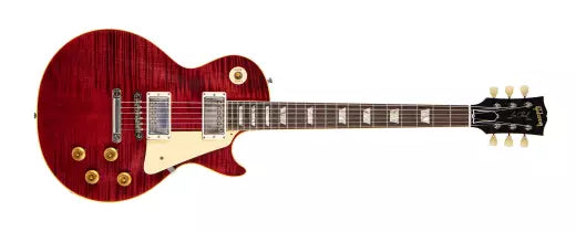 Gibson Custom Shop - Guitare électrique Les Paul Standard Reissue VOS de 1959 avec étui rigide - Red Tiger
