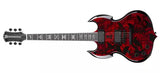 Schecter - Wylde Barbarian Left Handed Electric Guitar - Blood Raven