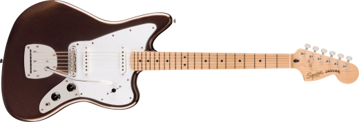 Squier - Série Affinity Jaguar, touche en érable - Mystic Metallic Brown