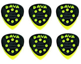 Médiators Dava à embouts en nylon - Lot de 6