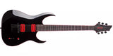 Schecter - Sunset-6 Red Dawn Electric Guitar - Gloss Black
