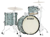 Tama - Starclassic Maple 3-Piece Shell Pack (22,12,16) with Chrome Shell Hardware - Sky Blue Swirl