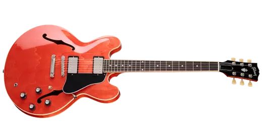 Gibson - ES-335 Electric Guitar with Hardshell Case - Watermelon