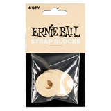 Ernie Ball - Strap Blocks 4 Pack - Cream