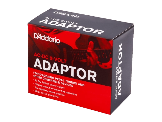 Adaptateur secteur D'Addario - AC-DC 9 volts