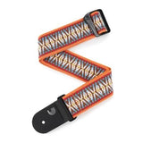 D'Addario - 2 sangles de guitare tissées, Hootenanny Sunrise