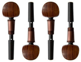 Bosco Violin Supply - Jeu de chevilles Perfection 9,0 mm pour violon/alto - Style suisse - Palissandre