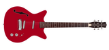 Danelectro - Guitare électrique semi-creuse Fifty Niner - Table rouge