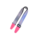 Levys - 2 Optical Illusion Print Strap with Leather Ends - Distortion