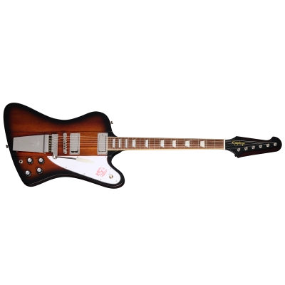 Epiphone - Guitare électrique Firebird V de 1963 avec étui rigide - Vintage Sunburst