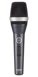 AKG - D5S Microphone à main dynamique avec interrupteur marche/arrêt