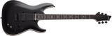 Schecter - C-1 HT S SLS Elite Evil Twin Electric Guitar - Satin Black
