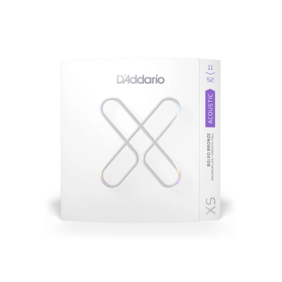 DAddario - Cordes pour guitare acoustique avec revêtement - Custom Light 11-52